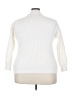 Unbranded 100% Polyester White Cardigan Size 3X - photo 2