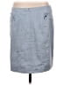 E3 by Etcetera Solid Gray Black Denim Skirt Size 12 - photo 2