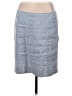 E3 by Etcetera Solid Gray Black Denim Skirt Size 12 - photo 1