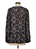 Daniel Rainn 100% Rayon Blue Long Sleeve Blouse Size S - photo 2