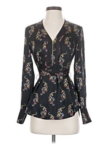 Sandro Long Sleeve Blouse (view 1)