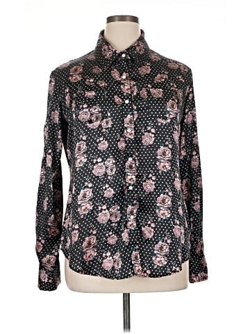 Material Girl Long Sleeve Blouse (view 1)