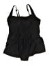 Unbranded Solid Black Swimsuit Top Size XL - photo 2