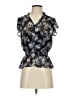 Great Jones Black Short Sleeve Blouse Size XS - photo 1