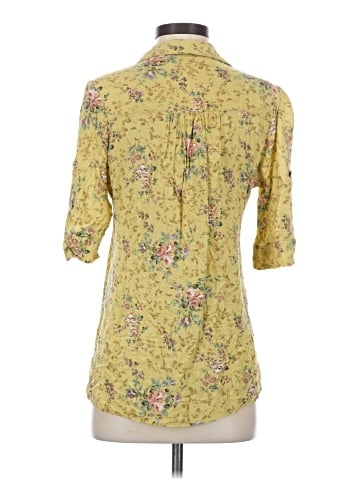 Blue Bird 3/4 Sleeve Blouse (view 2)