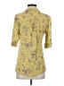 Blue Bird Yellow 3/4 Sleeve Blouse Size S - photo 2