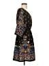 Charming Charlie 100% Polyester Paisley Black Casual Dress Size S - photo 4