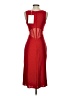 Mac Duggal 100% Polyester Red Cocktail Dress Size 2 - photo 2