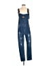 Jeans Blue Overalls Size S - photo 1