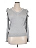 MICHAEL Michael Kors Silver Pullover Sweater Size XL - photo 1