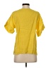 Francesca Bettini Yellow Short Sleeve Blouse Size S - photo 2