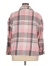 Unbranded 100% Polyester Plaid Pink 3/4 Sleeve Blouse Size XL - photo 2