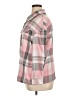 Unbranded 100% Polyester Plaid Pink 3/4 Sleeve Blouse Size XL - photo 5