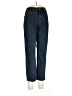 Assorted Brands Chevron-herringbone Blue Jeans Size 6 - photo 1