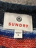 Sundry Chevron-herringbone Blue Pullover Sweater Size Sm (1) - photo 7