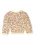 Derek Heart 100% Polyester Animal Print Gold Pullover Sweater Size 10 - photo 2