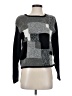 DressBarn Color Block Black Pullover Sweater Size S - photo 1