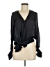 Alexander Berardi 100% Silk Black Blouse Size 6 - photo 1