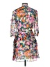 Saloni 100% Polyester Floral Pink Cocktail Dress Size 8 - photo 2