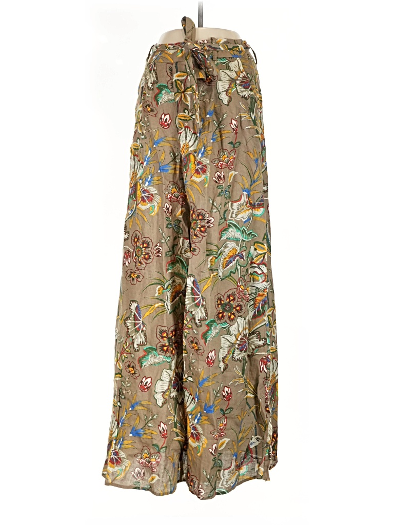 Pre-owned Banana Republic Linen Pants In Brown