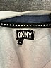 DKNY Solid Silver Short Sleeve Button-Down Shirt Size 8 - photo 3