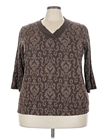 SONOMA life + style 3/4 Sleeve T-Shirt (view 1)