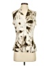 Calvin Klein Ivory Sleeveless Blouse Size S - photo 1