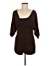 Adiva Brown 3/4 Sleeve Top Size M - photo 1