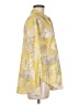 Unbranded 100% Polyester Floral Yellow Long Sleeve Blouse Size M - photo 4