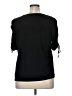 Max Studio Black Short Sleeve Top Size XL - photo 2