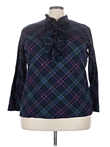Lauren Jeans Co. Long Sleeve Blouse (view 1)