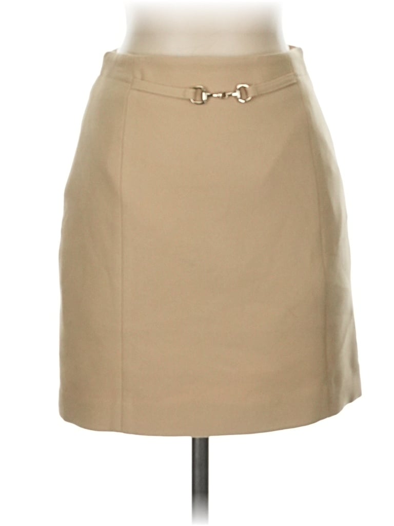 H&m Formal Skirt In Tan