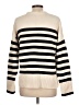 Zara Stripes Ivory Pullover Sweater Size L - photo 2