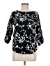 Kindred 100% Polyester Black 3/4 Sleeve Blouse Size M - photo 1