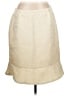 Maggie Sweet Solid Ivory Formal Skirt Size L (petite) - photo 1