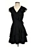 Parker 100% Polyester Solid Black Cocktail Dress Size 2 - photo 1