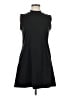 Unbranded 100% Polyester Solid Black Casual Dress Size M - photo 1