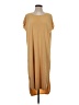 Bloom Solid Tan Casual Dress Size S - photo 1