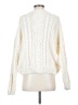 A. Peach 100% Polyester Ivory Pullover Sweater Size S - photo 2
