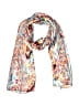 Unbranded 100% Polyester Animal Print Teal Orange Scarf One size - photo 1