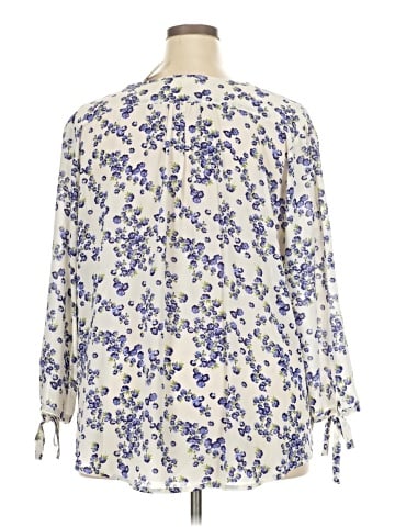 Monday Fun Long Sleeve Blouse (view 2)
