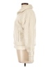 Athleta 100% Polyester Ivory Faux Fur Jacket Size XS - photo 5
