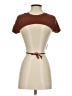 Shein Brown Short Sleeve Top Size S - photo 2