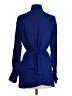 MNG Blue Long Sleeve Blouse Size 2 - photo 2