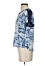 Lucky Brand Blue Short Sleeve Top Size S - photo 5
