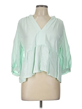 Amanda Uprichard 3/4 Sleeve Blouse