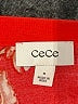 CeCe 100% Viscose Red Short Sleeve Blouse Size M - photo 6