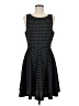 Elle Polka Dots Black Casual Dress Size M - photo 1