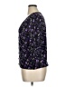 Semantiks Purple 3/4 Sleeve Blouse Size XL - photo 5