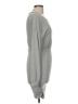 Unbranded Solid Gray Casual Dress Size M - photo 4